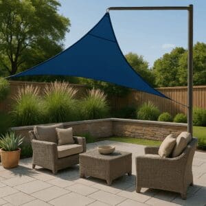 3 point Shade Sail - 6mtrs x 6mtrs x 6mtrs