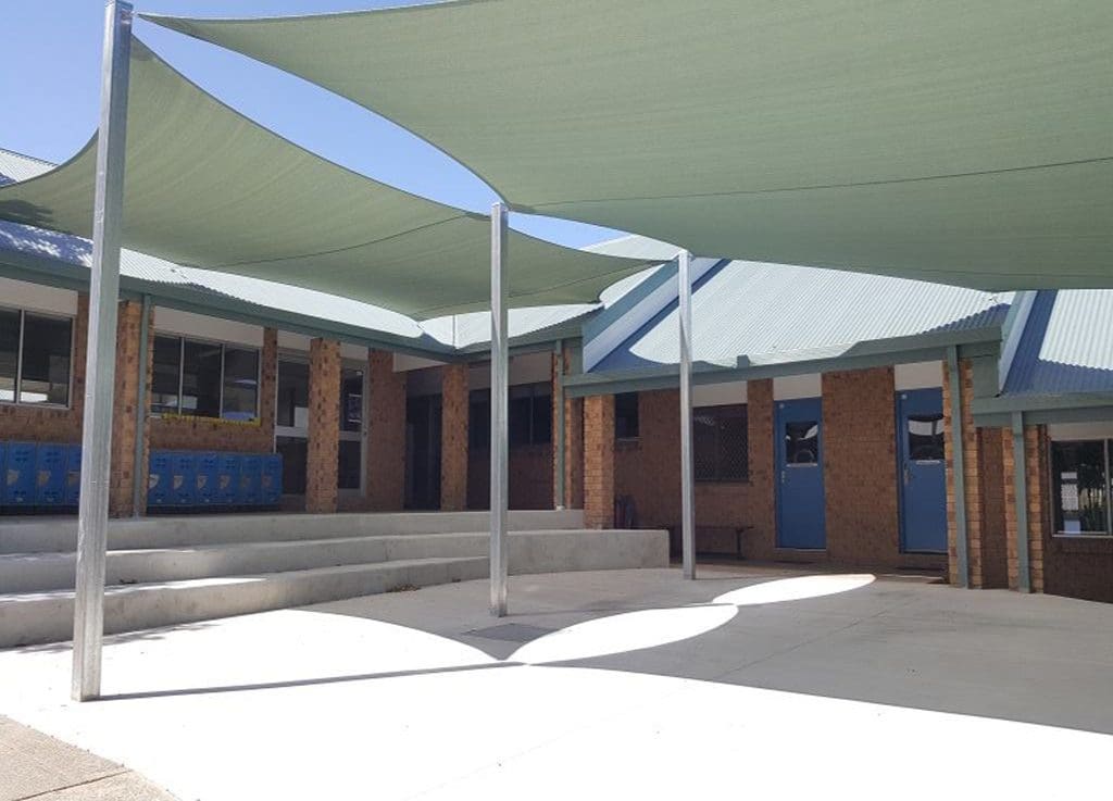 Bluegum School Shade Sail