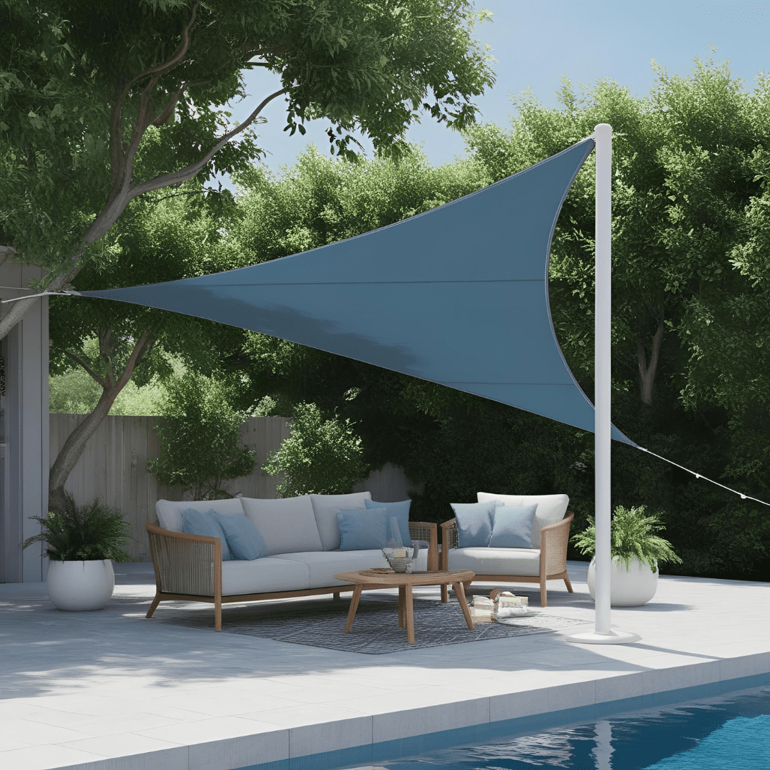 7.78m asymmetric triangle shade sail 7.78m asymmetric triangle shade sail