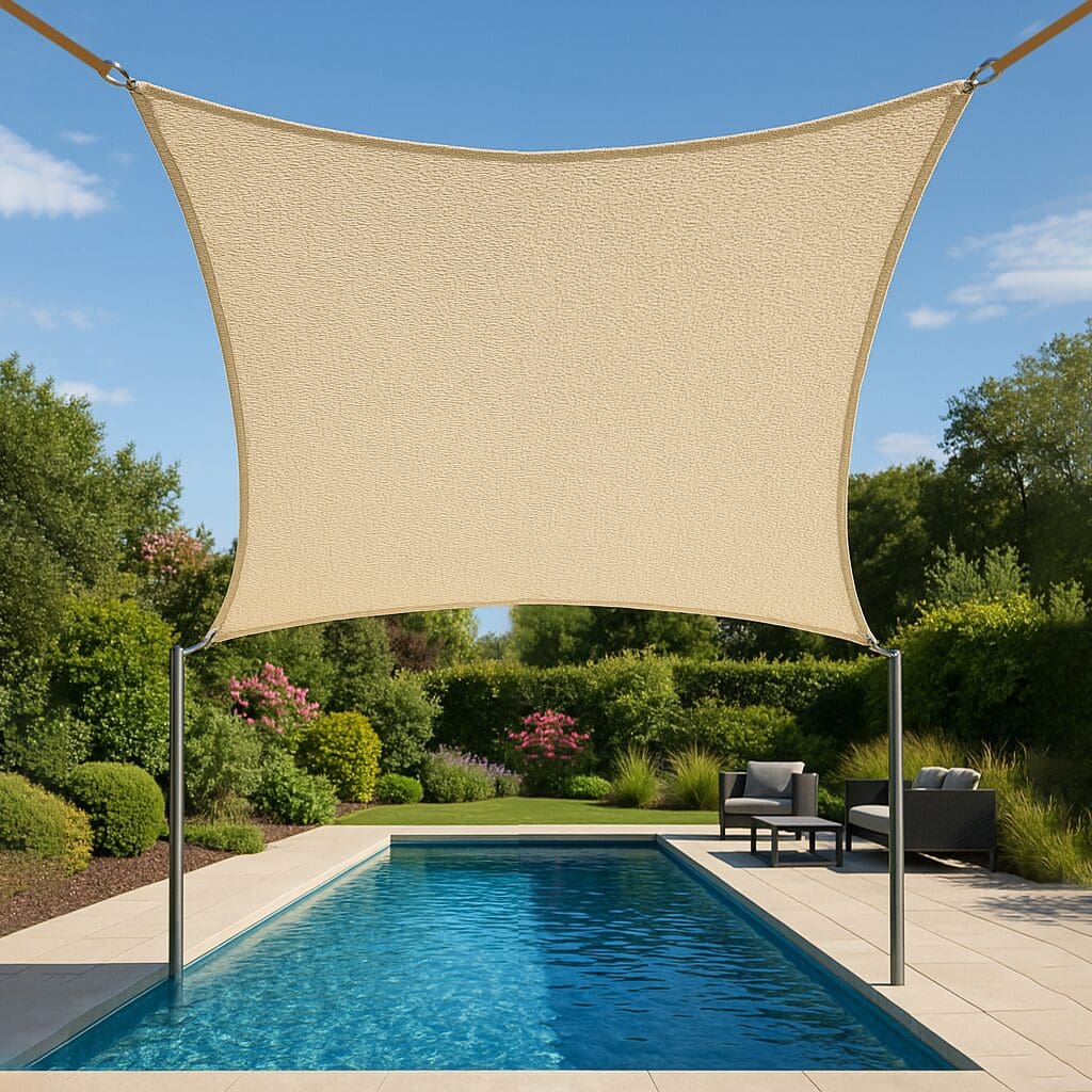 4 point Shade Sail – 3.5mtrs x 5mtrs 4 Point Shade Sails