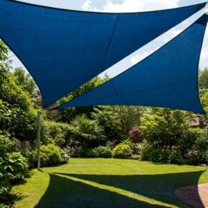 3m Triangle shade sail: 3-point sunshade
