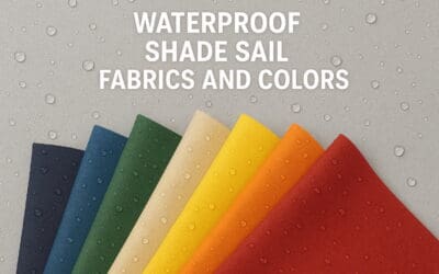 Choosing the Right Waterproof Sails for Shade: Tips and Benefits