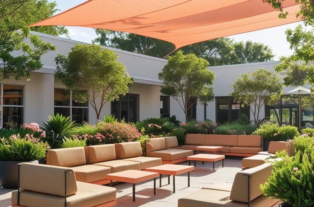 Commercial Shade Sails: Durable & Effective UV Protection