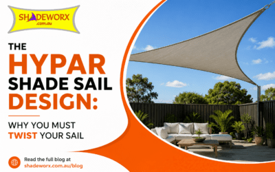 The Hypar Shade Sail Design: Why You Must Twist Your Sail
